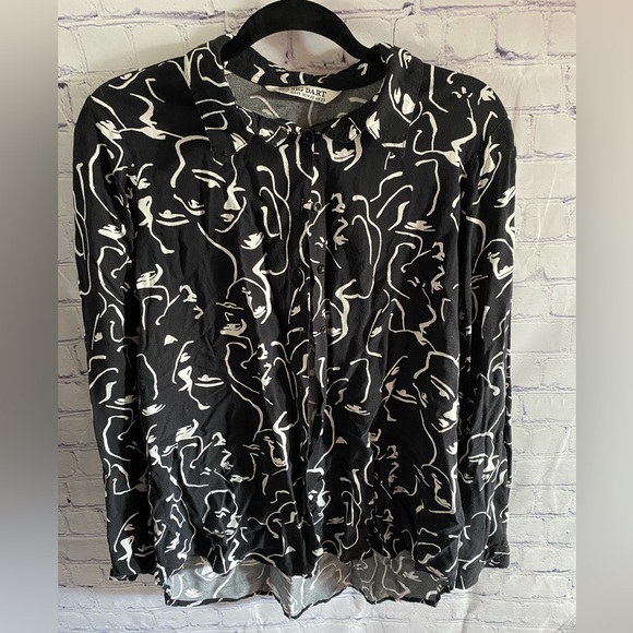 Big Dart Tops - Button Down Shirt